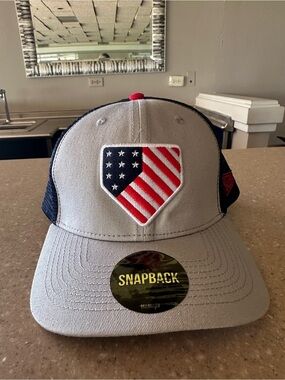 Baseballism American Flag SnapBack hat